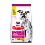 Ração Hill's Science Diet Adulto 7+ Pequenos e Mini para Cães Idosos Sabor Frango