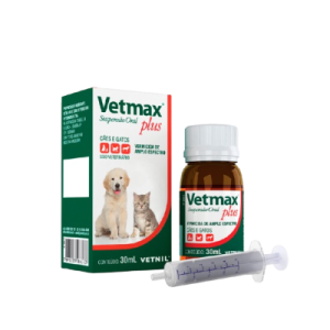 Vetmax Plus Suspensão Vetnil 30 ml
