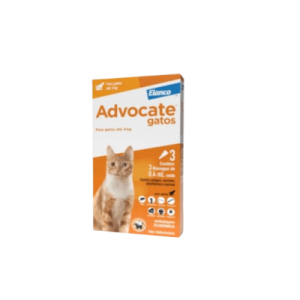 Antipulgas Advocate Gatos até 4 kg 3 pipetas