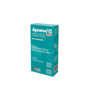 Antibiótico Agener União Agemoxi CL 10 comprimidos