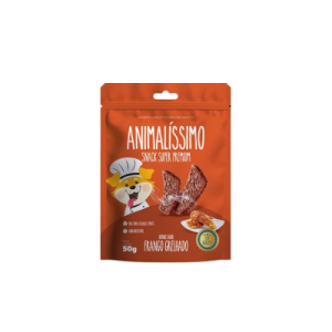 Bifinho Animalissimo Frango Petisco para Cães Adultos - 50g
