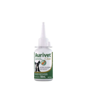 Solução Otológica Vetnil Aurivet Clean para Cães e Gatos