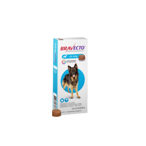 Antipulgas e Carrapatos Bravecto MSD para Cães de 20 a 40 kg