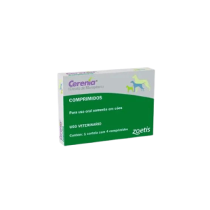 Antiemético Cerenia 16mg para Cães 4 comprimidos