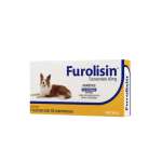 Furolisin 40 mg Diurético 10 Comprimidos Vetnil para Cães e Gatos