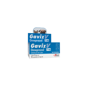 Gaviz V Omeprazol 5mg Strip com 10 Comprimidos