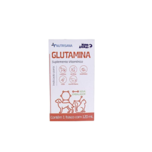 Suplemento Alimentar Glutamina Nutrisana 20ml - 120mg