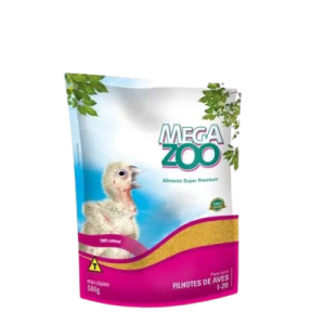 Papa para Filhote de Aves Megazoo 500 g
