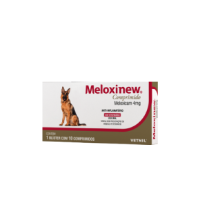 Meloxinew Comprimido 4 Mg C/ 10 Comprimido Vetnil
