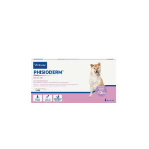 Phisioderm Spot On 4ml 6 Pipetas Cães Acima 10kg