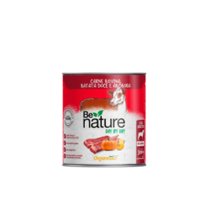 Alimento Natural Organnact Be Nature Day By Day para Cães Adultos Sabor Carne Bovina, Batata Doce e Abóbora 300g