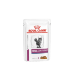 Ração Royal Canin Sachê Feline Veterinary  Renal Frango para Gatos com Doença nos Rins - 85 g