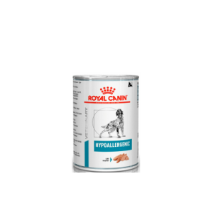 Ração Úmida Royal Canin Lata Veterinary Diet Hypoallergenic para Cães Adultos com Alergias