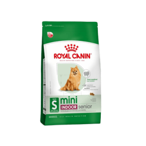 Ração Mini Indoor Para Cães Senior de Porte Pequeno 1kg Royal Canin