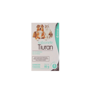Tiuran Sabonete Duprat para Cães e Gatos 80 g