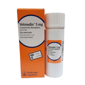 Vetmedin 5mg com 50 Comprimidos