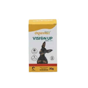 Vision Up Dog Tabs Cães Adultos Organnact 30 tabletes