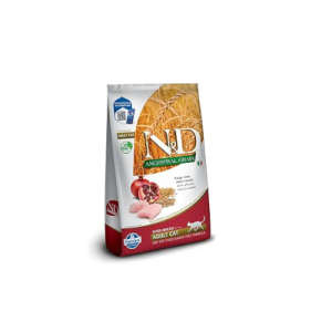 N&D Ancestral Grain Ração para Cachorro Adultos Frango, Romã e Cevada 800g