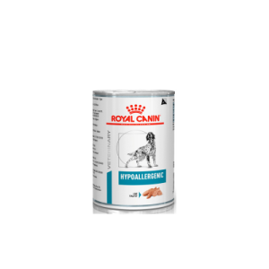 Ração Úmida Royal Canin Lata Veterinary Diet Hypoallergenic para Cães Adultos com Alergias 400g