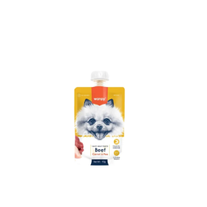 Petisco Wanpy Creamy Cão Carne/cenoura/ervilha 90g