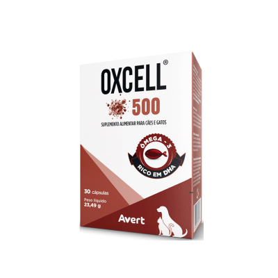 Oxcell para Cães e Gatos 30 Cápsulas
