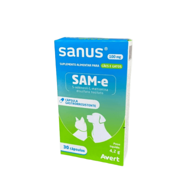 Sanus para Cães e Gatos Avert 30 cápsulas