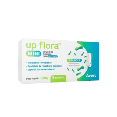 Up Flora Suplemento Alimentar Avert 8 cápsulas